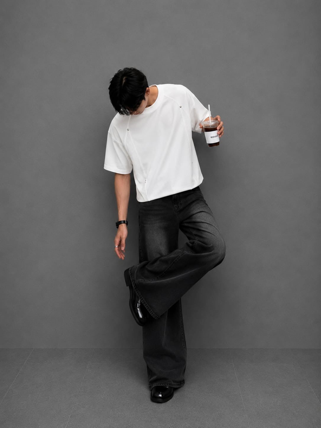 Men's Minimal Oversized Cotton T-Shirt