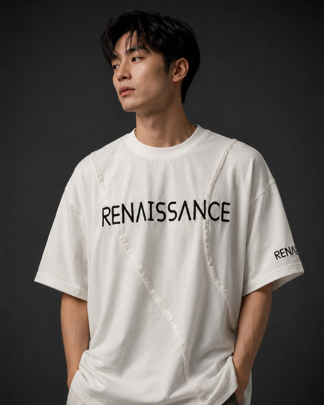 Men's Renaissance Graphic Oversized T-Shirt