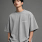 Men's Essential Oversized Cotton T-Shirt | Grey