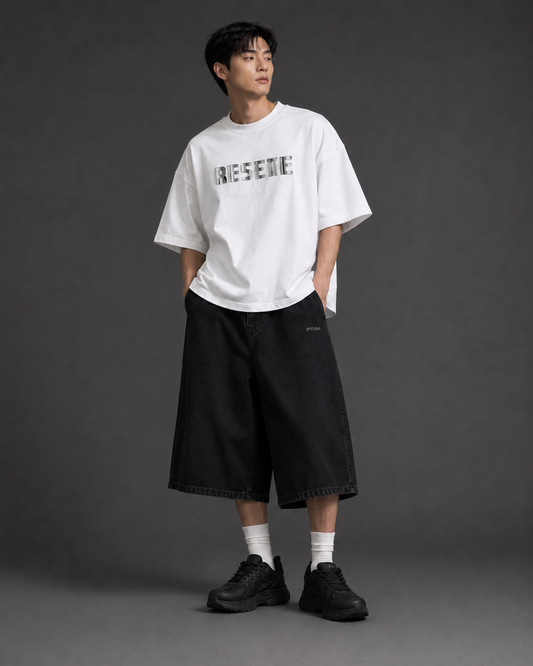 Men's Minimal Graphic Oversized T-Shirt