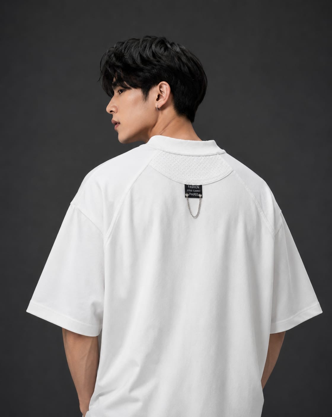 Men's Minimal Oversized Cotton T-Shirt